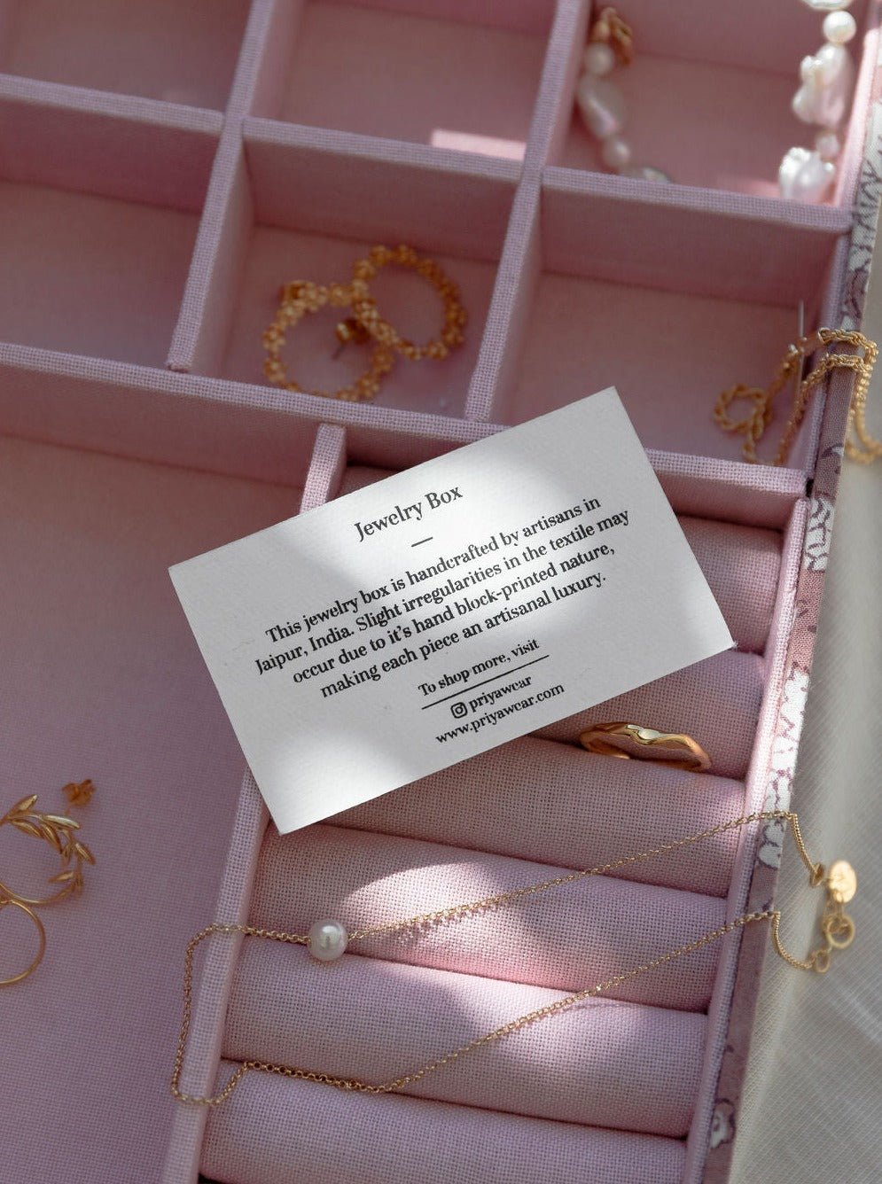 Blush Jewellery Case