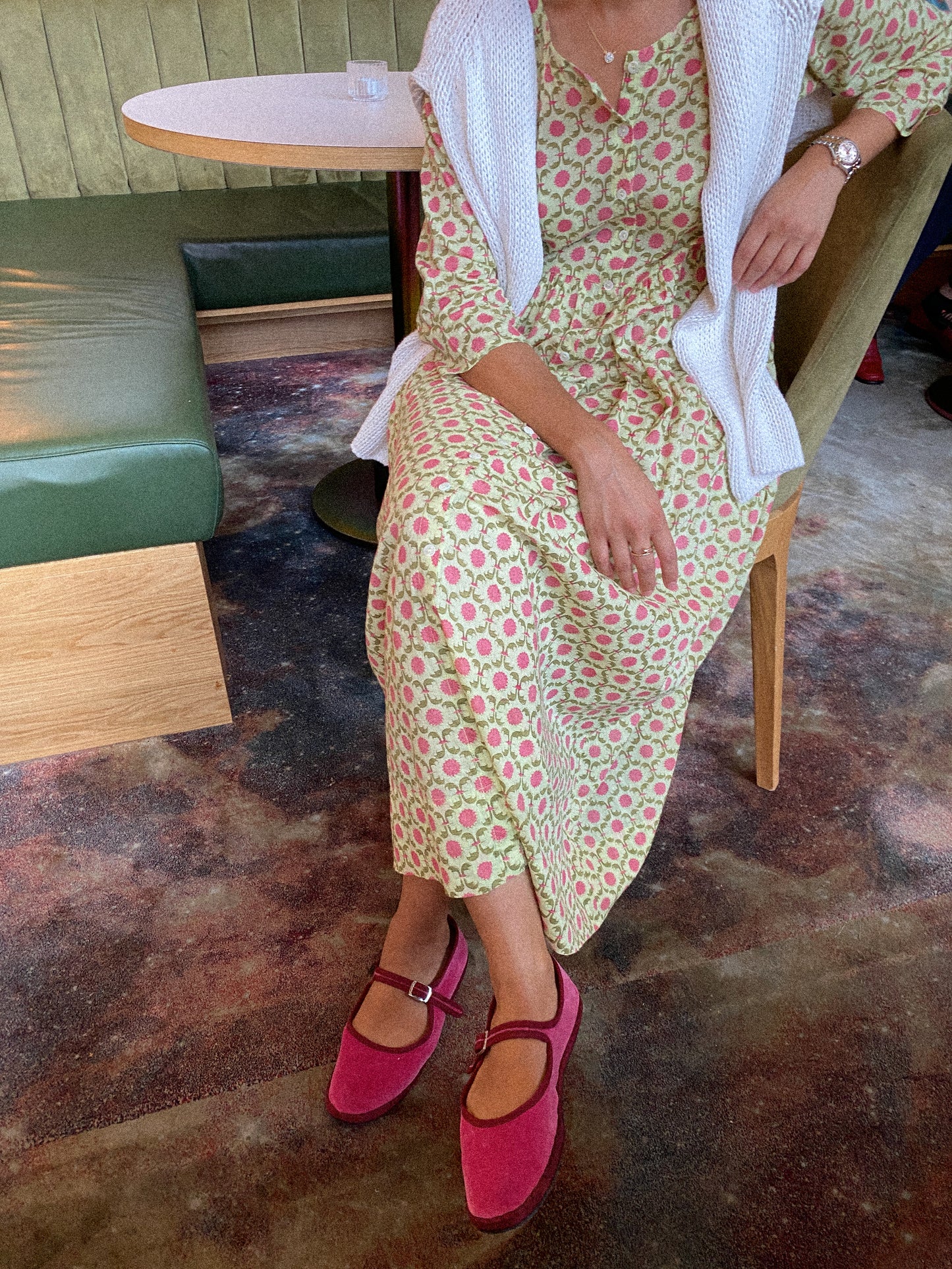 Alicia Pistachio-Pink