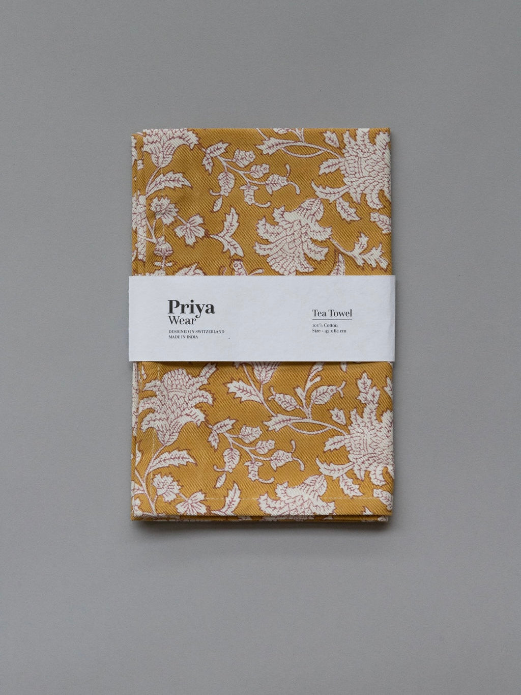 Tea Towel Mustard