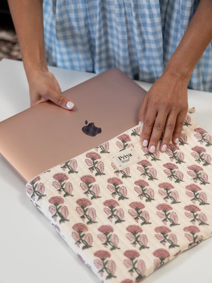 Wild Rose Laptop Sleeve 13"