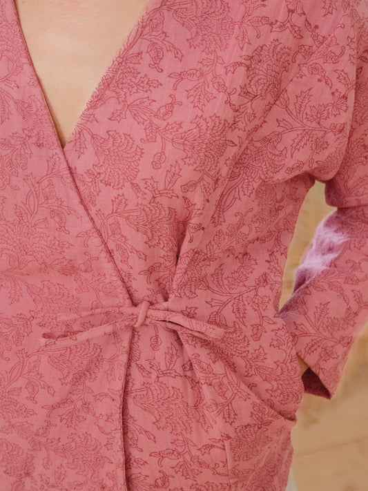 Cotton Muslin Kimono