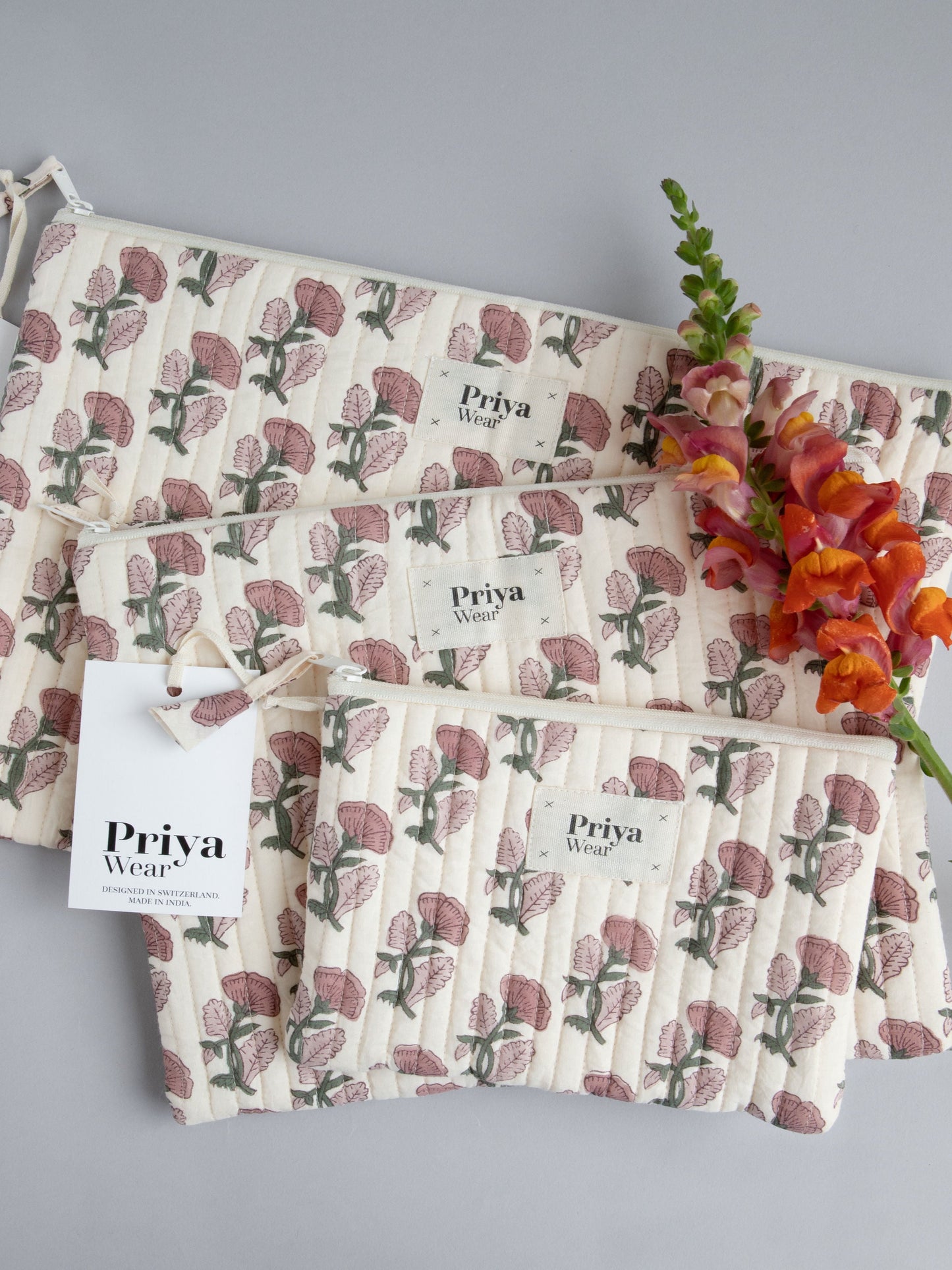 Wild Rose Pouches