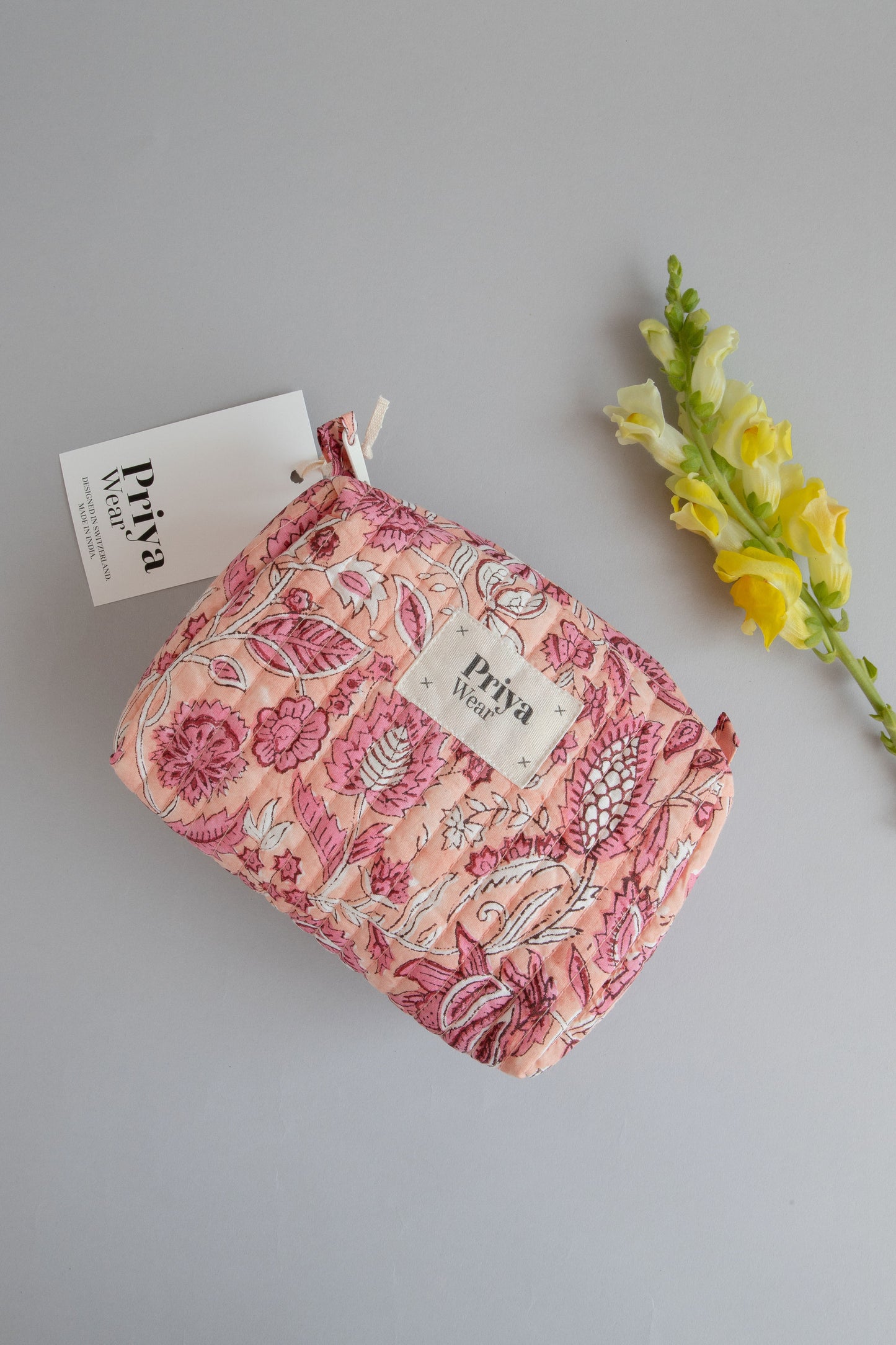 Small Beauty Bag & Matching Hair Scrunchie