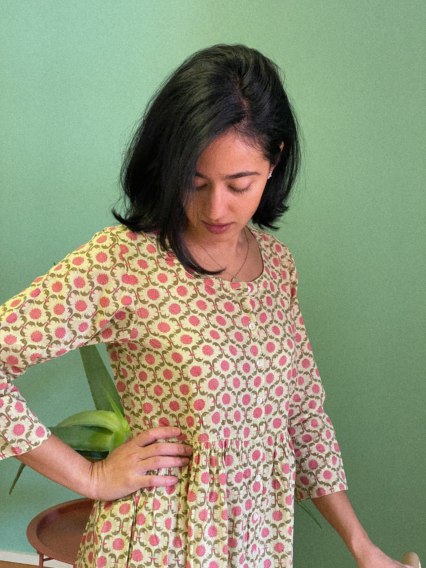 Alicia Pistachio-Pink
