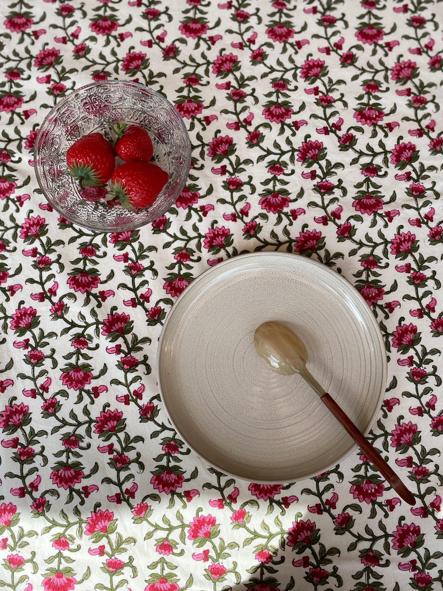 Floral Garden Tablecloth, Runner, Placemats, Napkin