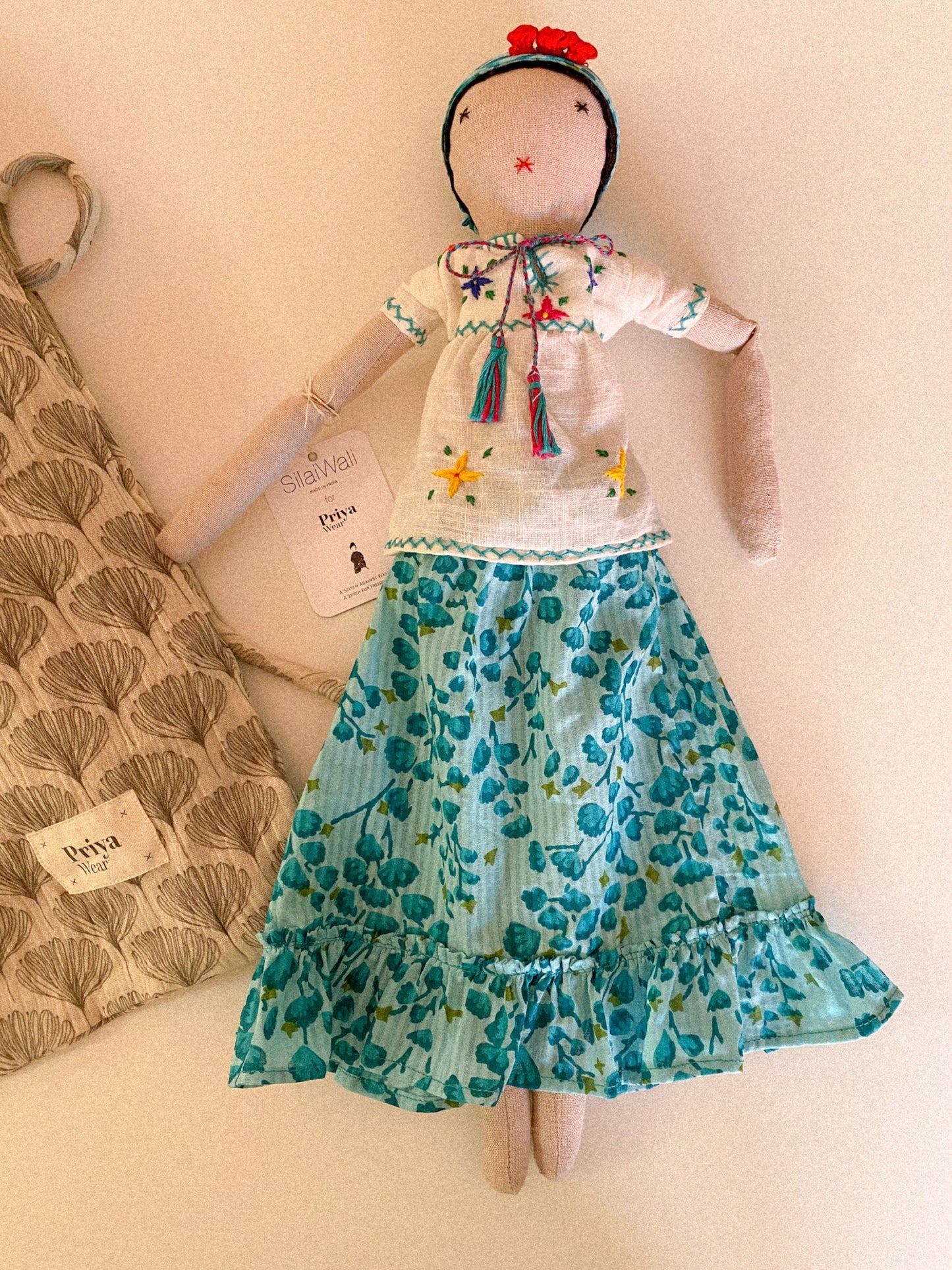 Doll - Turquoise Skirt