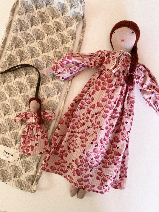 Doll - Pink Floral